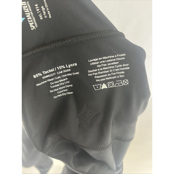 Specialized Cycling Capris Womens X-Large Riding Sportswear Zip Drawstring - Picture 6 of 7